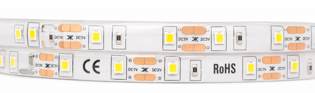 IP65 8mm Dış Mekan Drop Silikon Şerit LED