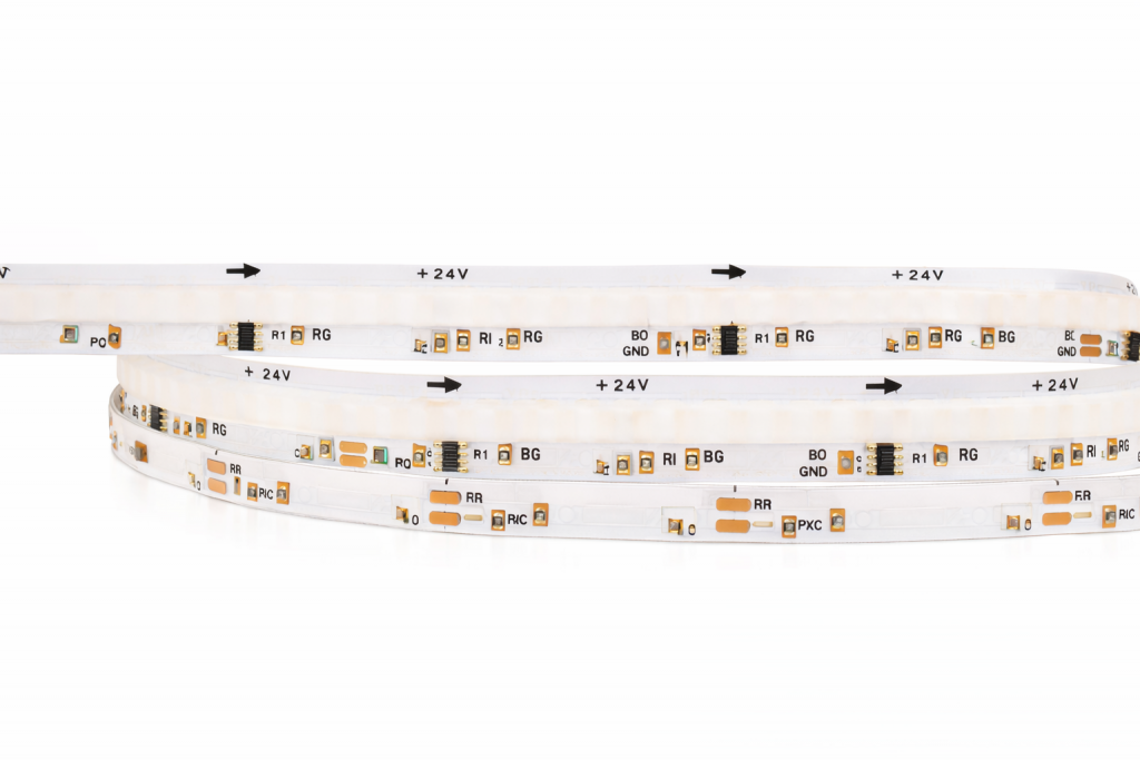 IP20 PIXEL RGB COB Şerit LED 720/mt